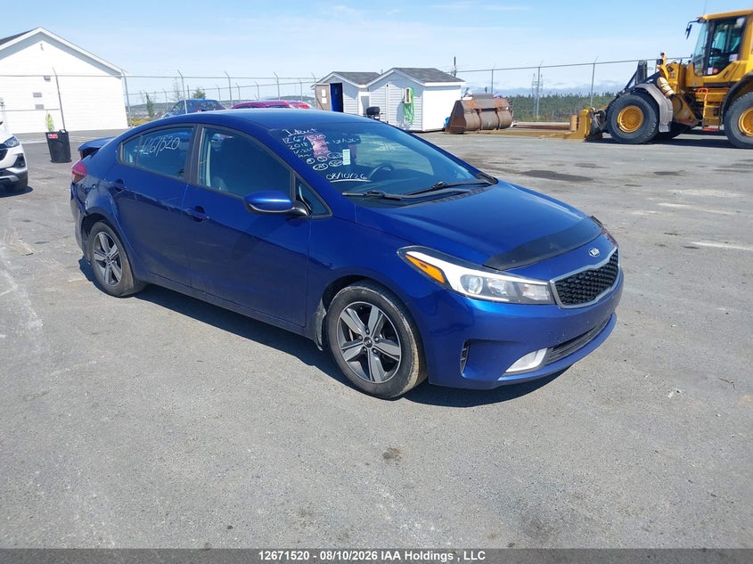 2018 KIA FORTE SEDAN 2.0L I-4 DOHC, VVT, 147HP
