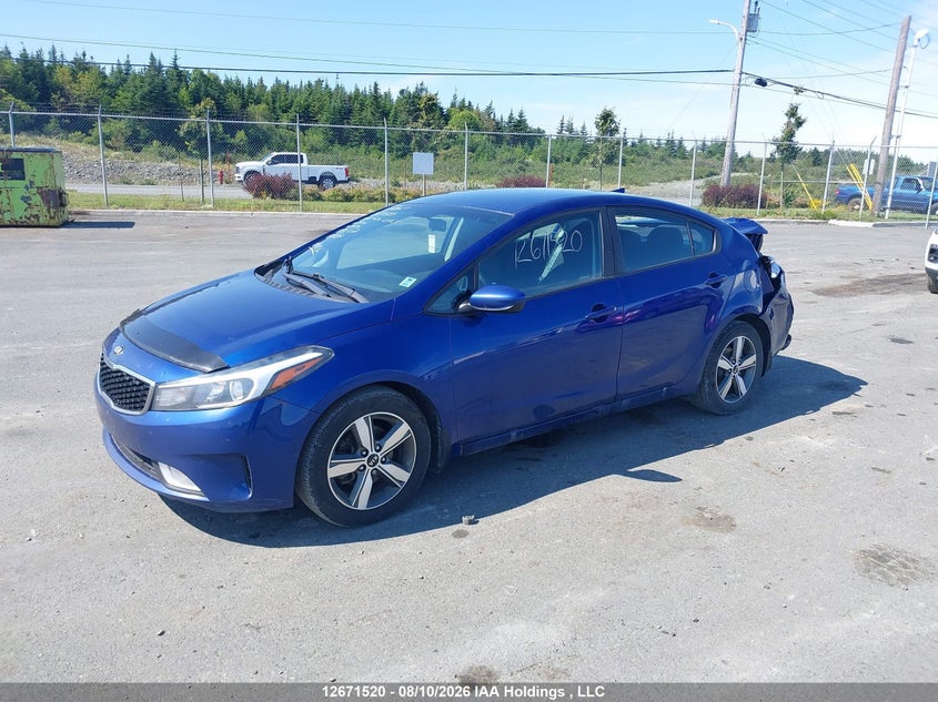 2018 KIA FORTE SEDAN 2.0L I-4 DOHC, VVT, 147HP