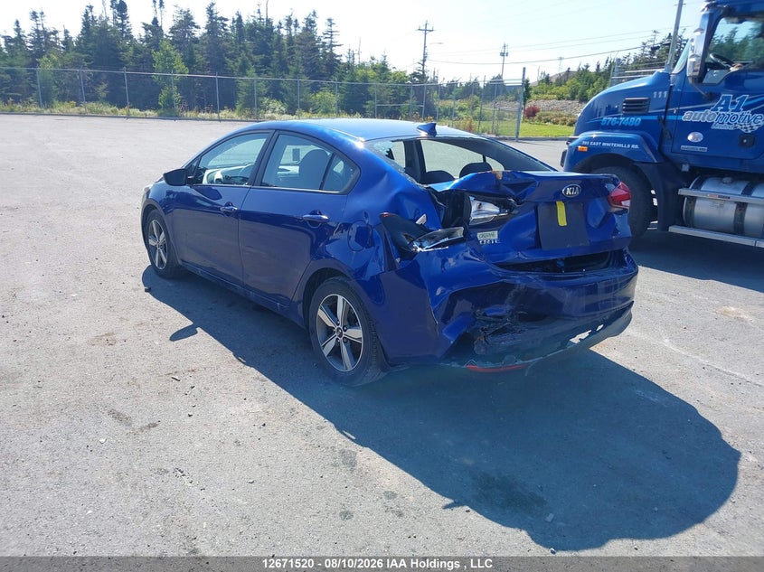 2018 KIA FORTE SEDAN 2.0L I-4 DOHC, VVT, 147HP