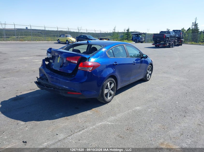 2018 KIA FORTE SEDAN 2.0L I-4 DOHC, VVT, 147HP