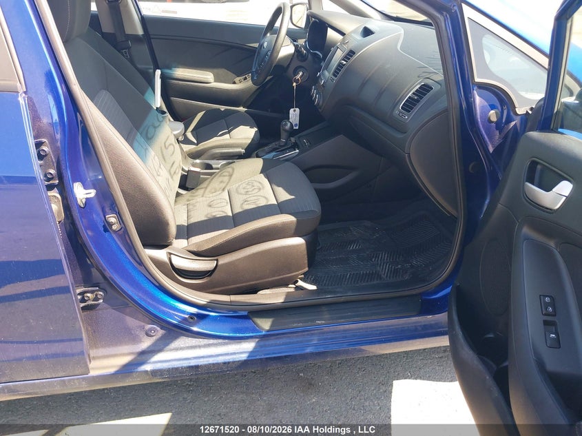 2018 KIA FORTE SEDAN 2.0L I-4 DOHC, VVT, 147HP