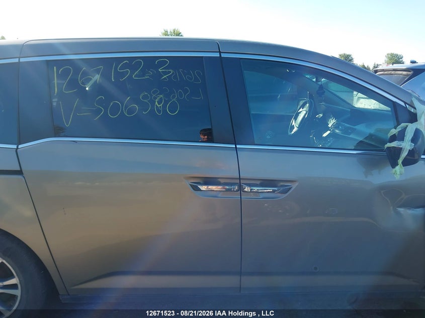 2012 HONDA ODYSSEY VAN 3.5L V6 FI SOHC 24V NF4