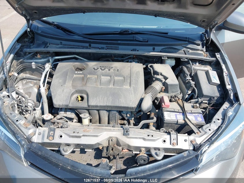2017 TOYOTA COROLLA SEDAN 1.8L I-4 DOHC, VVT, 132HP