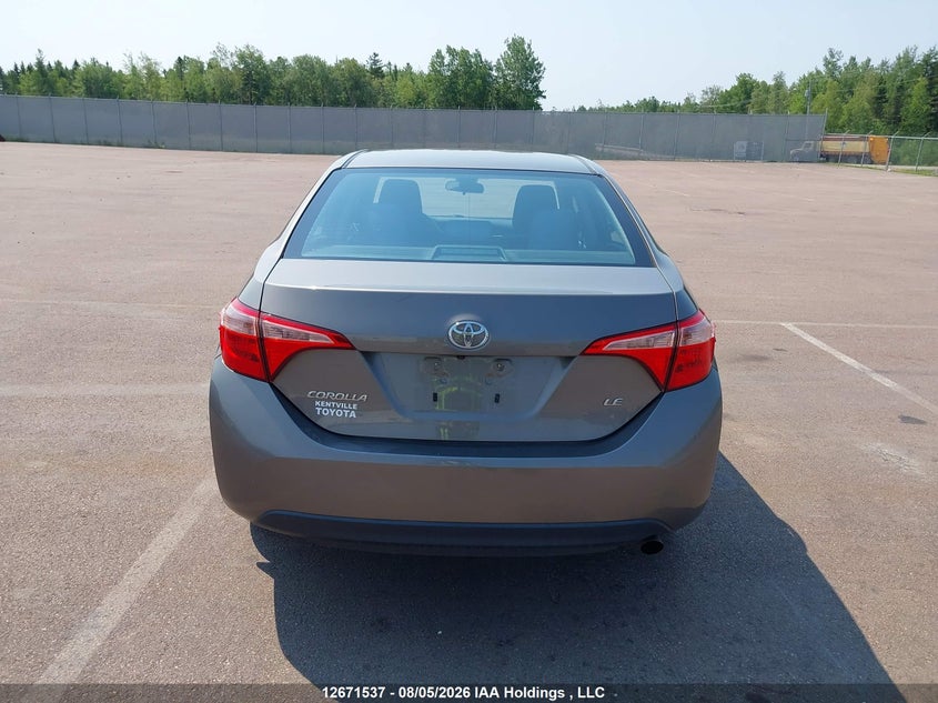 2017 TOYOTA COROLLA SEDAN 1.8L I-4 DOHC, VVT, 132HP