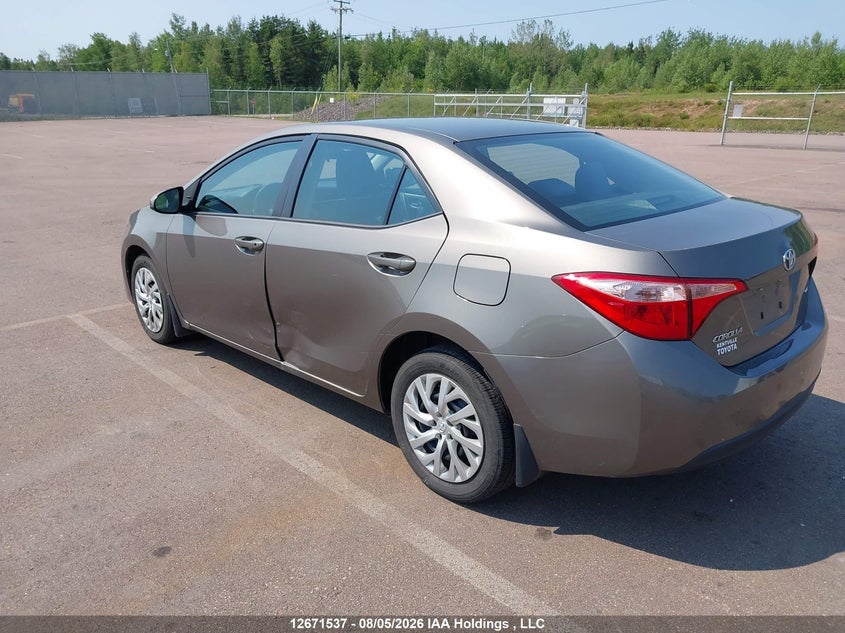 2017 TOYOTA COROLLA SEDAN 1.8L I-4 DOHC, VVT, 132HP