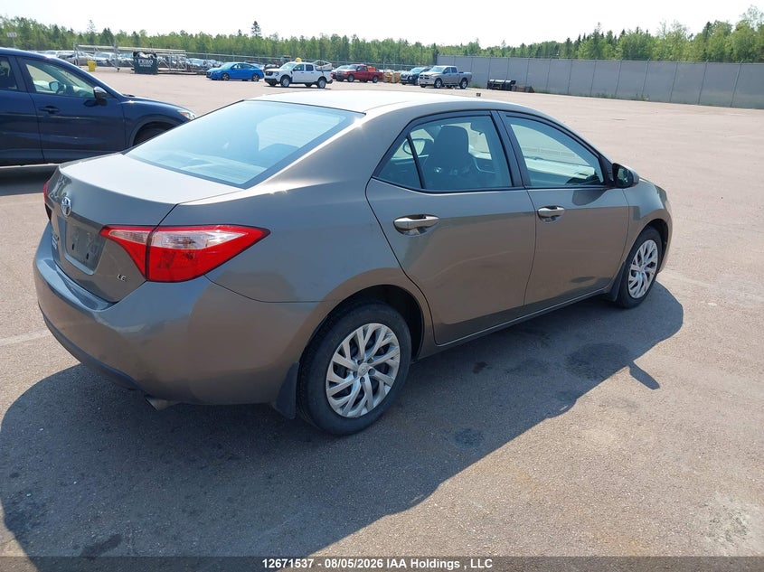 2017 TOYOTA COROLLA SEDAN 1.8L I-4 DOHC, VVT, 132HP