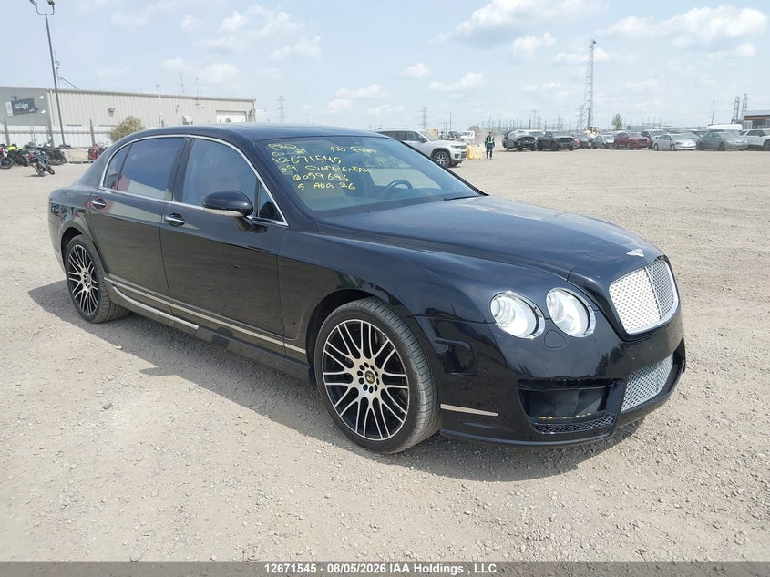 2009 Bentley Continental Flying Spur, Град, IAAI, VIN SCBBP93W59C059696
