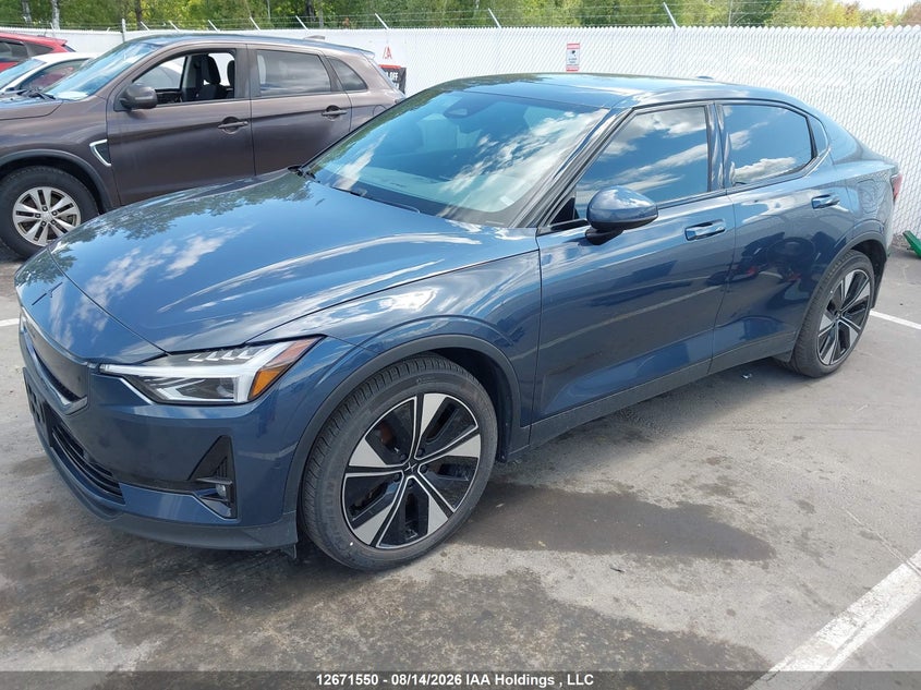 2024 Polestar 2 Long Range Single Motor/Long Range Single Motor Plus, Right Side, IAAI, VIN YSMFE3KA8RL223809 — photo 2