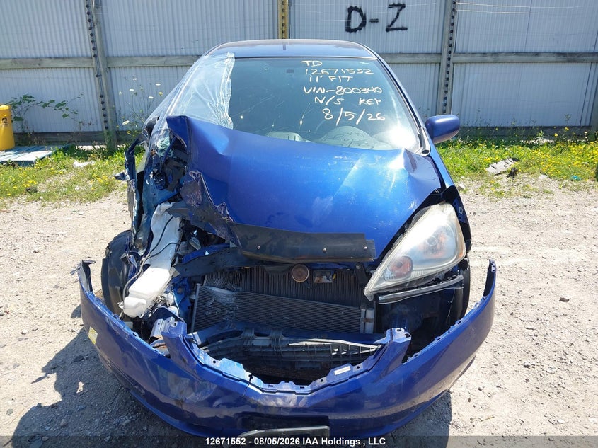 2011 HONDA FIT LX - zdjęcie 12