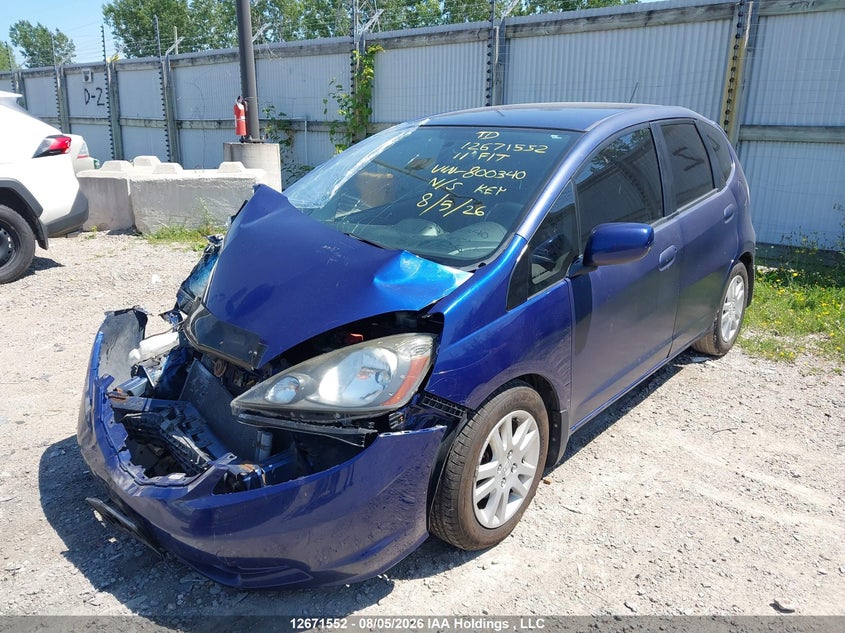2011 HONDA FIT LX - zdjęcie 2