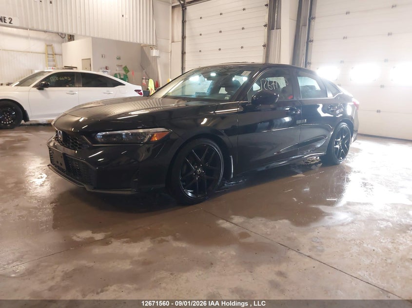 Vin: 2hgfe2f51sh104541, lot: 3074696, honda civic sport 20252