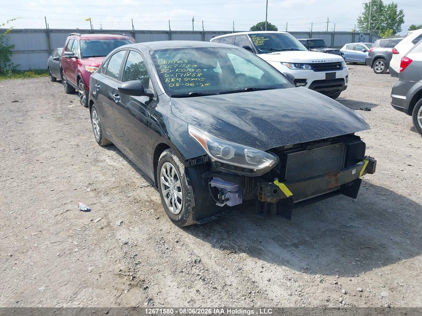2020 Kia Forte Fe/Lxs, Удар спереди, IAAI, VIN 3KPF24AD4LE171858