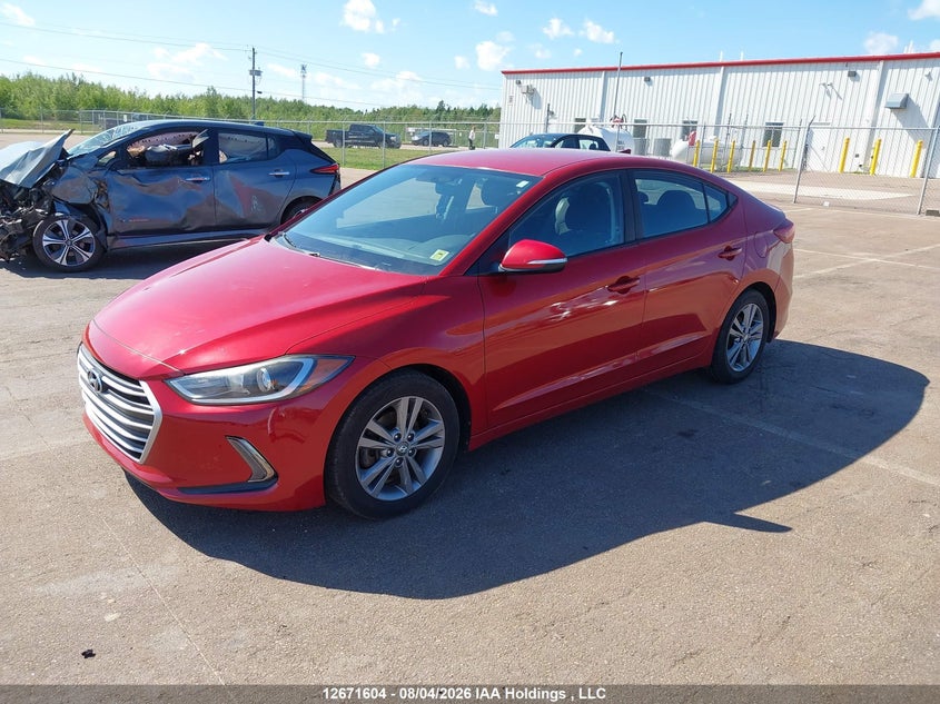 2018 Hyundai Elantra Gl, Угон, IAAI, VIN KMHD84LF4JU538286 — фото 2