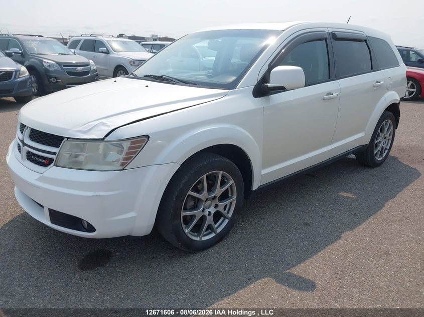 2013 Dodge Journey, Rear, IAAI, VIN 3C4PDDEG0DT708919 — photo 2