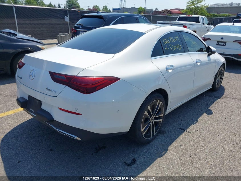 2025 Mercedes-Benz CLA-Class VIN W1K5J4HB9SN530480, IAAI stock 12671629 photo 4