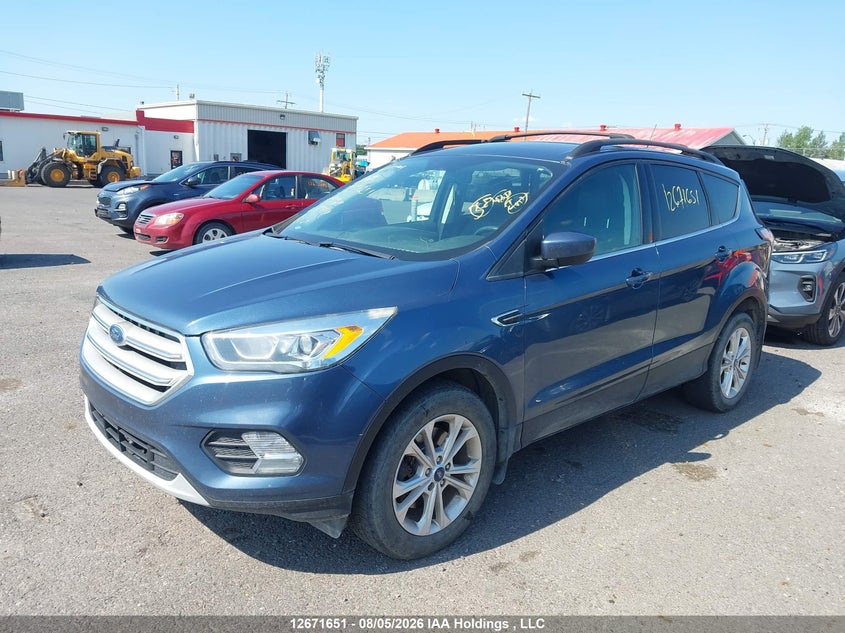 2018 Ford Escape, Right Side, IAAI, VIN 1FMCU9H94JUC81718 — photo 2