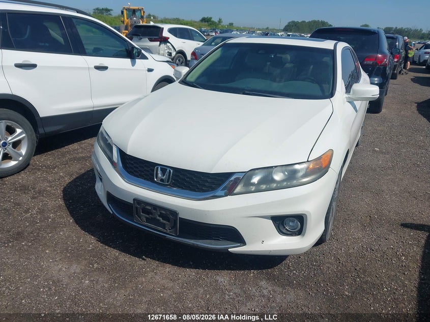 Vin: 1hgct2b81ea000952, lot: 3074794, honda accord exl 20142