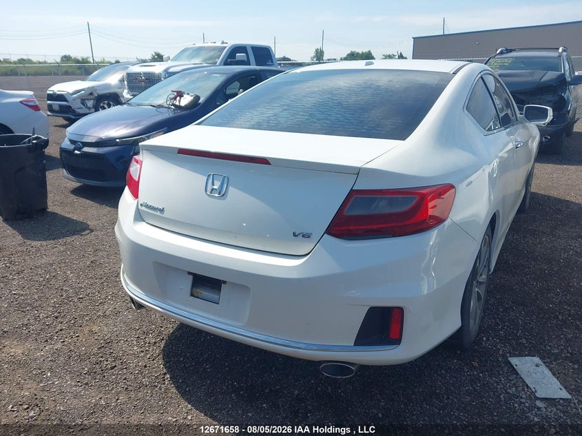 Vin: 1hgct2b81ea000952, lot: 3074794, honda accord exl 20144