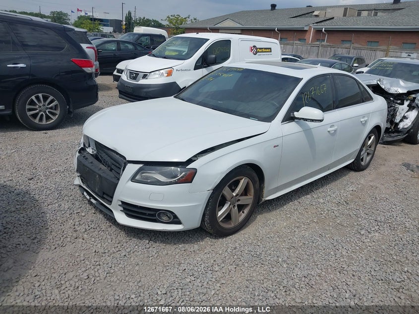 Vin: wauffcfl4ca054117, lot: 3074803, audi a4 premium 20122