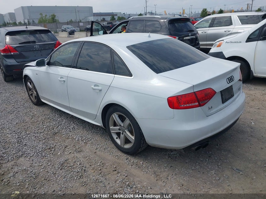 Vin: wauffcfl4ca054117, lot: 3074803, audi a4 premium 20123