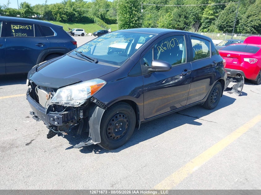 Vin: vnkktud34ea008333, lot: 3074809, toyota yaris 20142