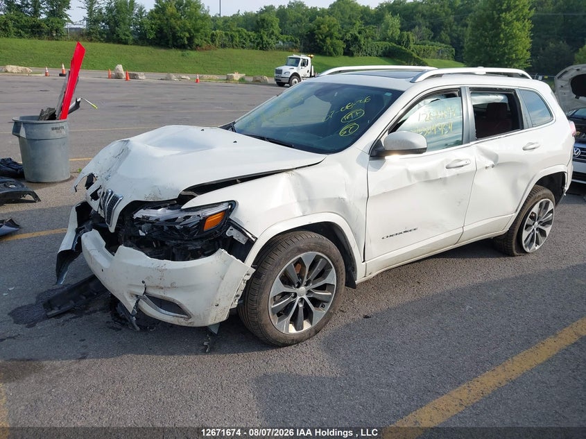 2019 Jeep Cherokee, Front, IAAI, VIN 1C4PJMJX7KD304954 — photo 2