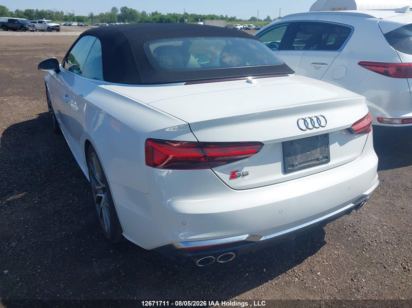 2021 Audi S5 VIN WAUY4GF58MN002717, IAAI stock 12671711 photo 3