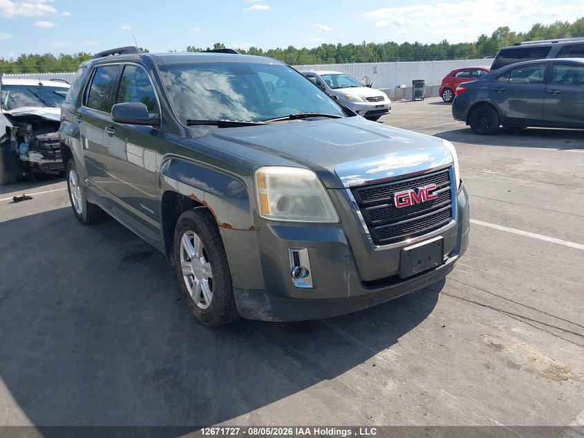 2012 GMC Terrain Slt, Удар спереди, IAAI, VIN 2GKFLVE5XC6339948
