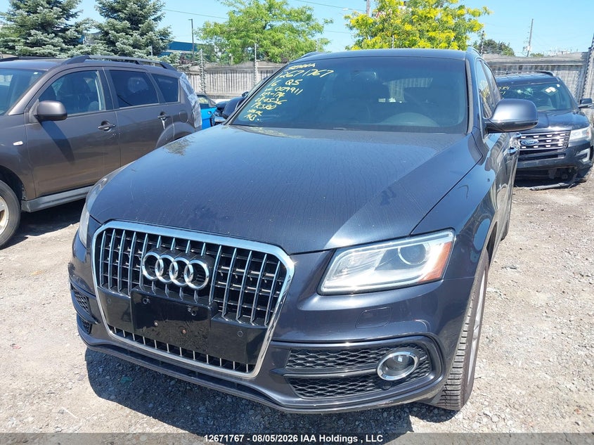 2016 Audi Q5, Left Side, IAAI, VIN WA1M2AFP1GA009911 — photo 2