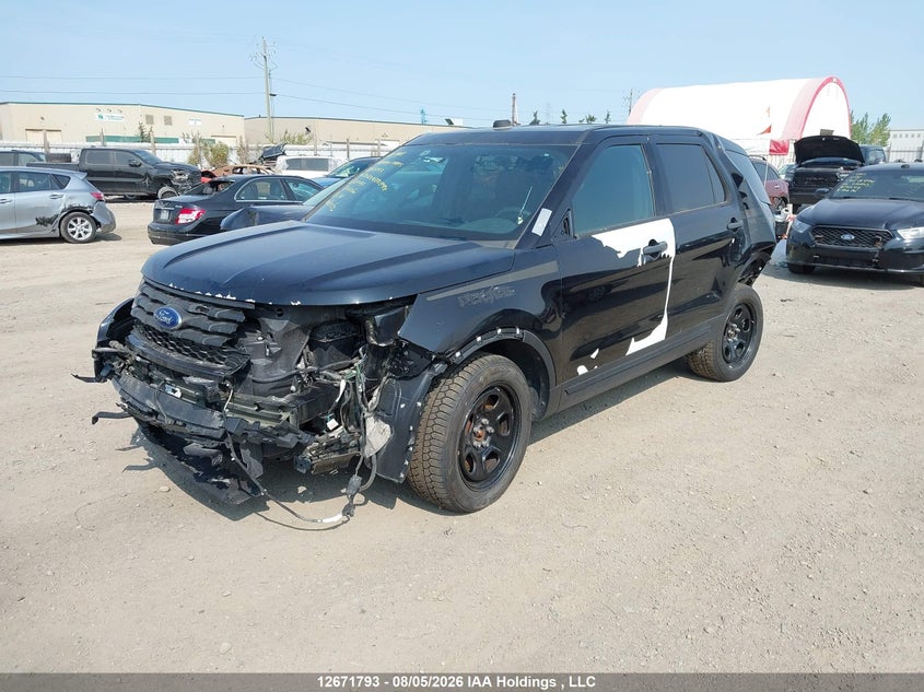 2019 Ford Explorer, Удар сзади, IAAI, VIN 1FM5K8AR7KGB29497 — фото 2
