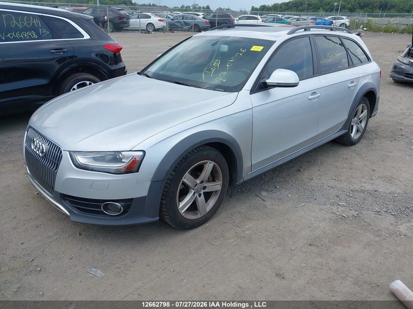2013 Audi A4 allroad, Удар сзади, IAAI, VIN WA19FCFL7DA137147 — фото 2
