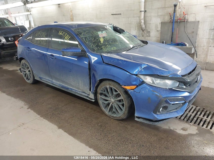 Vin: shhfk7h42lu304083, lot: 3074943, honda civic sport 2020 img_1