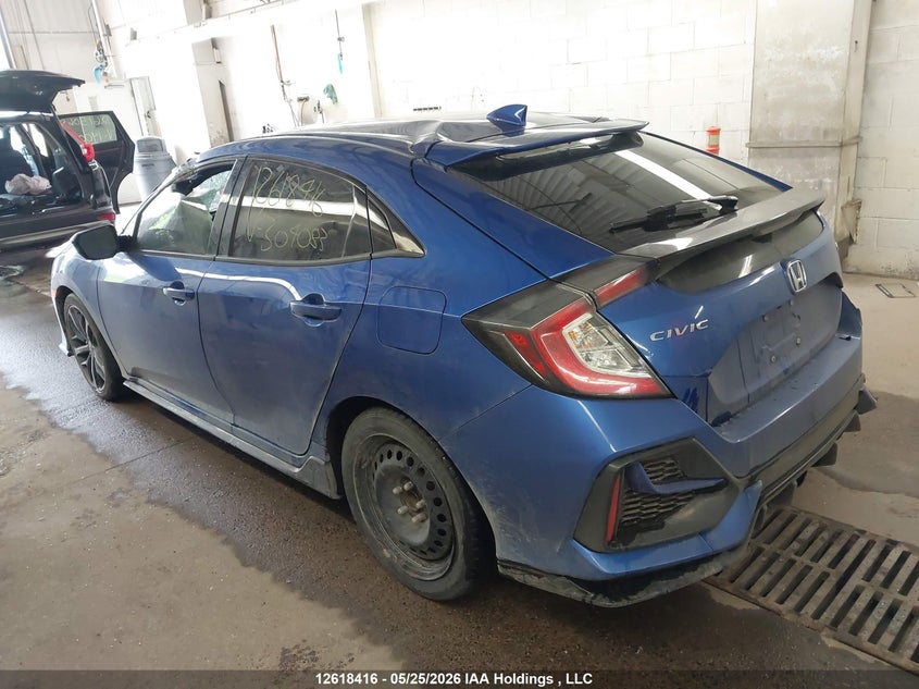 Vin: shhfk7h42lu304083, lot: 3074943, honda civic sport 20203