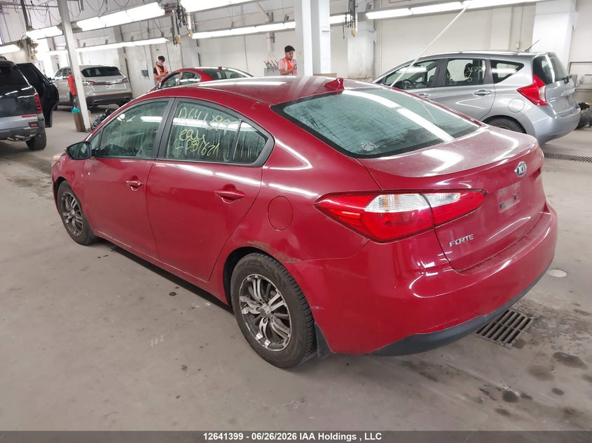 Vin: knafk4a62e5081671, lot: 3074945, kia forte 1.8l lx/1.8l lx+/1.8l se 20143