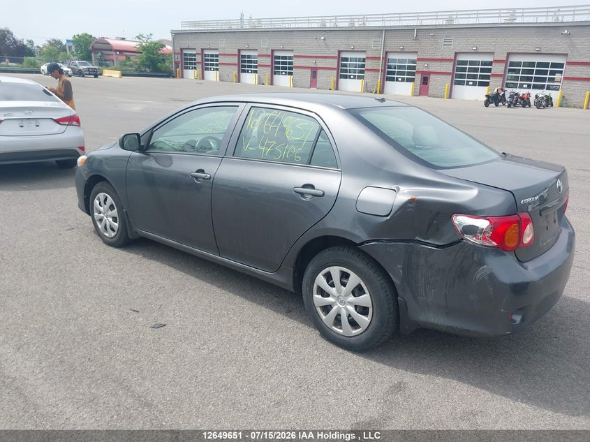 Vin: 2t1bu4eexac475106, lot: 3074948, toyota corolla ce 20103