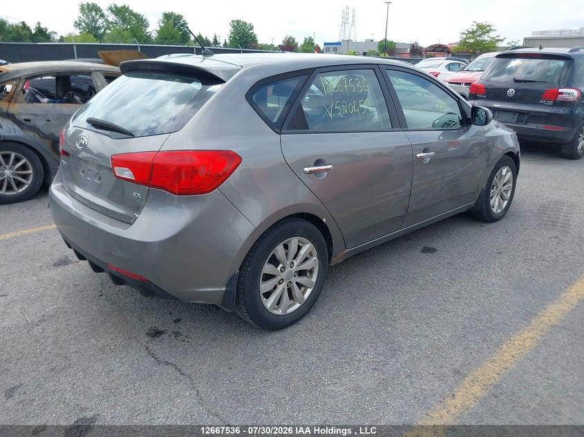 Vin: knafu5a26c5520459, lot: 3074955, kia forte5 2.0l ex 20124