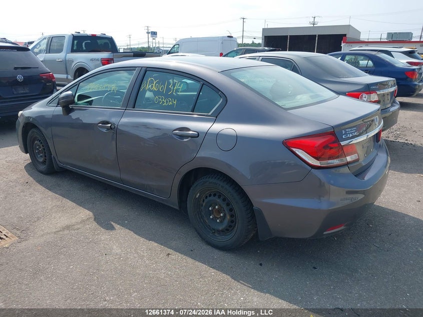 Vin: 2hgfb2e4xfh033024, lot: 3074960, honda civic lx 20153