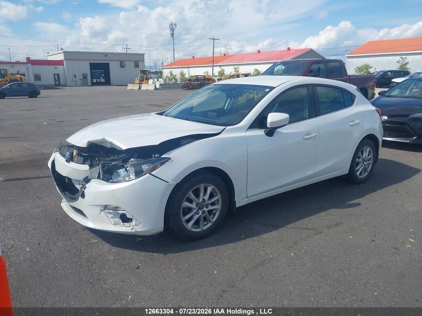 Vin: 3mzbm1l79fm205461, lot: 3074962, mazda mazda3 gs 20152
