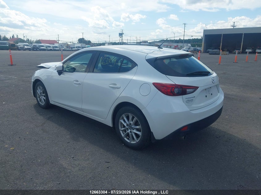 Vin: 3mzbm1l79fm205461, lot: 3074962, mazda mazda3 gs 20153