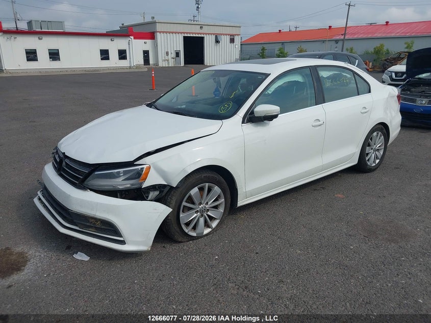 Vin: 3vw267aj6gm208931, lot: 3074968, volkswagen jetta 1.4 tsi trendline/1.4 tsi trendline+ 20162