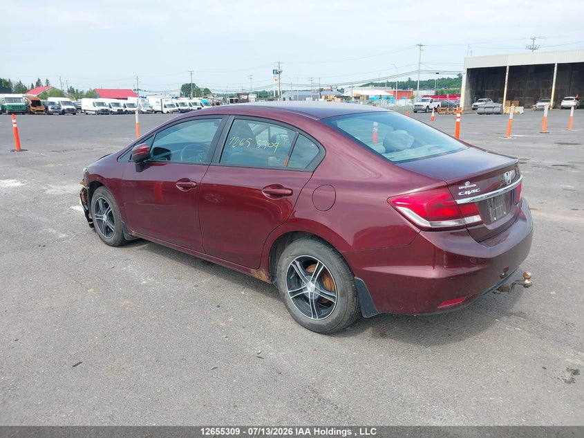 Vin: 2hgfb2f41fh003957, lot: 3074969, honda civic lx 20153