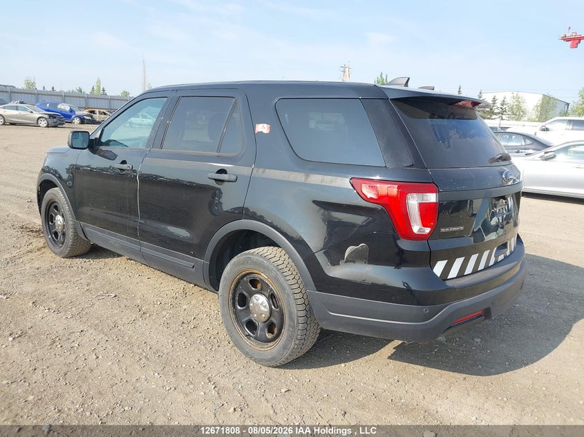 Vin: 1fm5k8arxjgb95511, lot: 3074981, ford explorer police interceptor 20183
