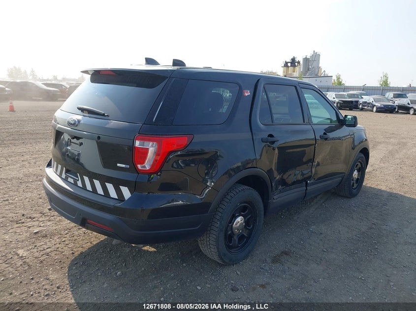 Vin: 1fm5k8arxjgb95511, lot: 3074981, ford explorer police interceptor 20184