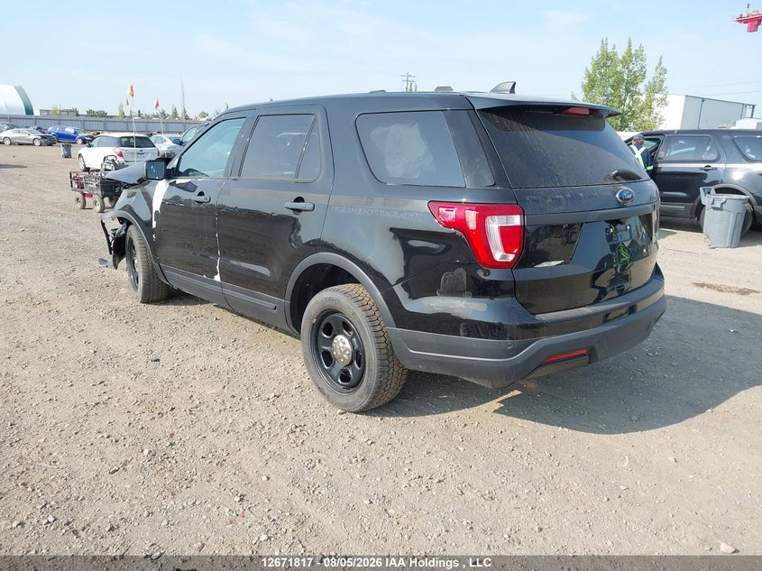 Vin: 1fm5k8ar4jgb20738, lot: 3074990, ford explorer police interceptor 20183