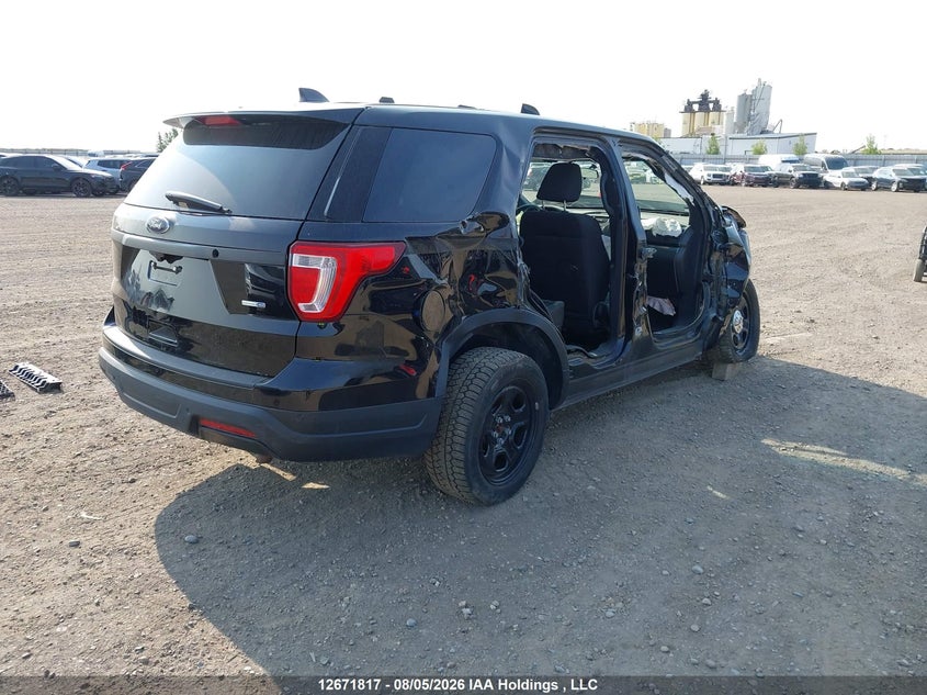 Vin: 1fm5k8ar4jgb20738, lot: 3074990, ford explorer police interceptor 20184