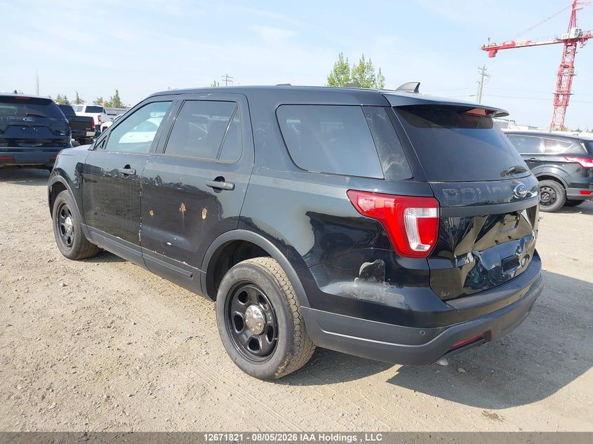 Vin: 1fm5k8ar4jga73985, lot: 3074994, ford explorer police interceptor 20183