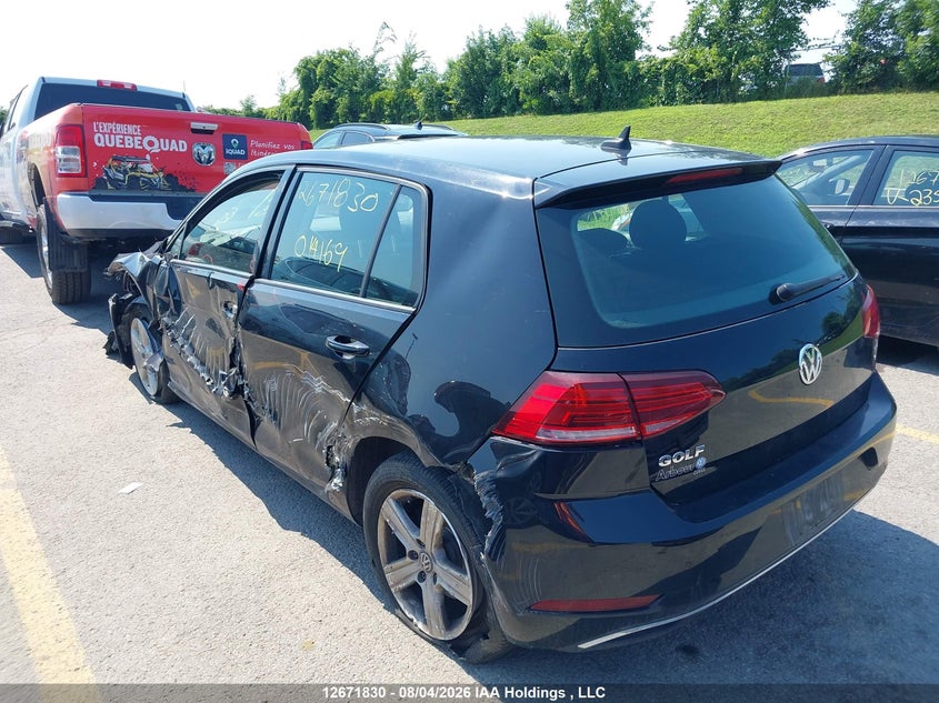 Vin: 3vwg57au6mm014169, lot: 3075004, volkswagen golf comfortline/highline 20213