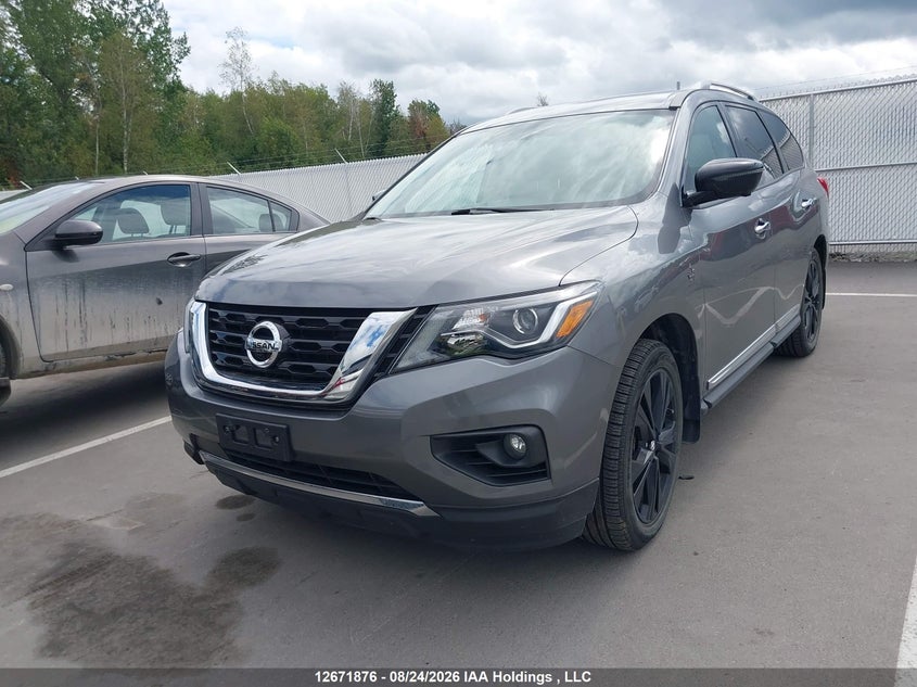 2017 Nissan Pathfinder, Правый бок, IAAI, VIN 5N1DR2MM9HC667381 — фото 2