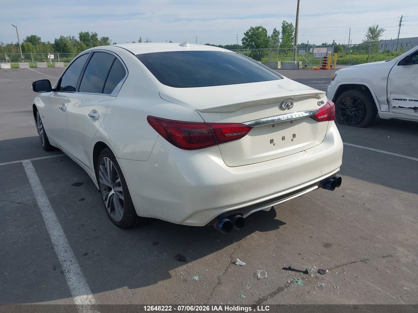 Vin: jn1ev7ar7km558701, lot: 3075060, infiniti q50 3.0t luxe/3.0t signature edition/3.0t sport 20193