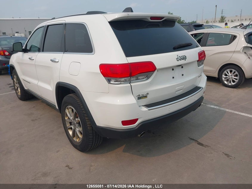 Vin: 1c4rjfbg5ec188232, lot: 3075065, jeep grand cherokee limited 20143